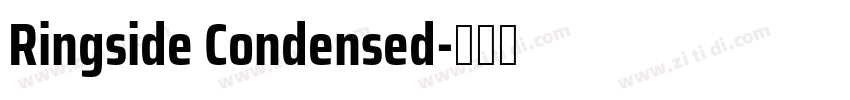 Ringside Condensed字体转换